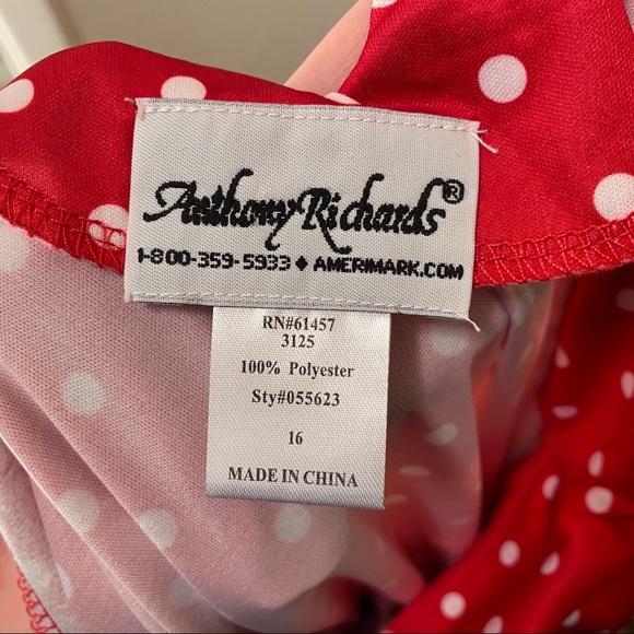 *SOLD* Vintage Polka Dot Dress - Picture 5 of 6